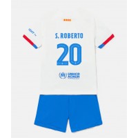 Barcelona Sergi Roberto #20 Vieras Peliasu Lasten 2023-24 Lyhythihainen (+ Lyhyet housut)